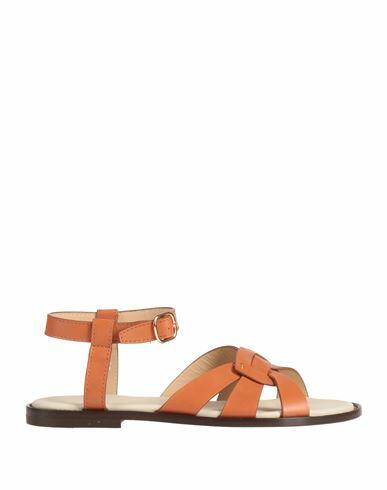 Doucal's Woman Sandals Tan Leather Cover