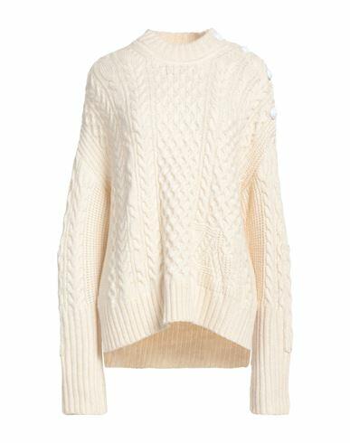 Zadig & voltaire Woman Turtleneck Ivory Wool, Polyamide, Cashmere Cover