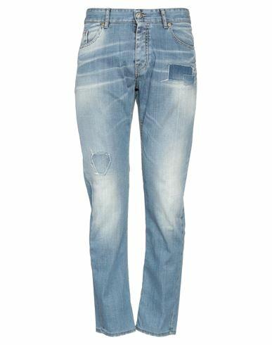 Pmds Premium Mood Denim Superior Man Jeans Blue Cotton, Elastane Cover