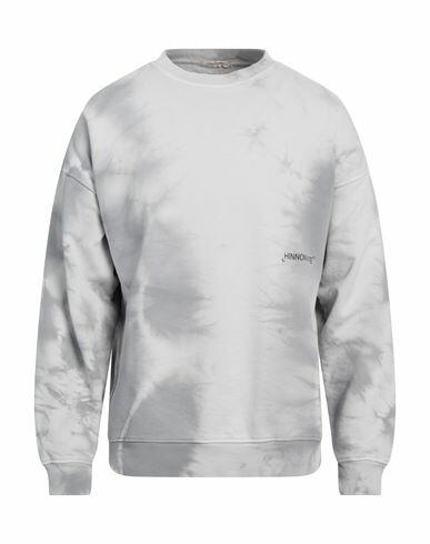 Hinnominate Man Sweatshirt Grey Cotton Cover