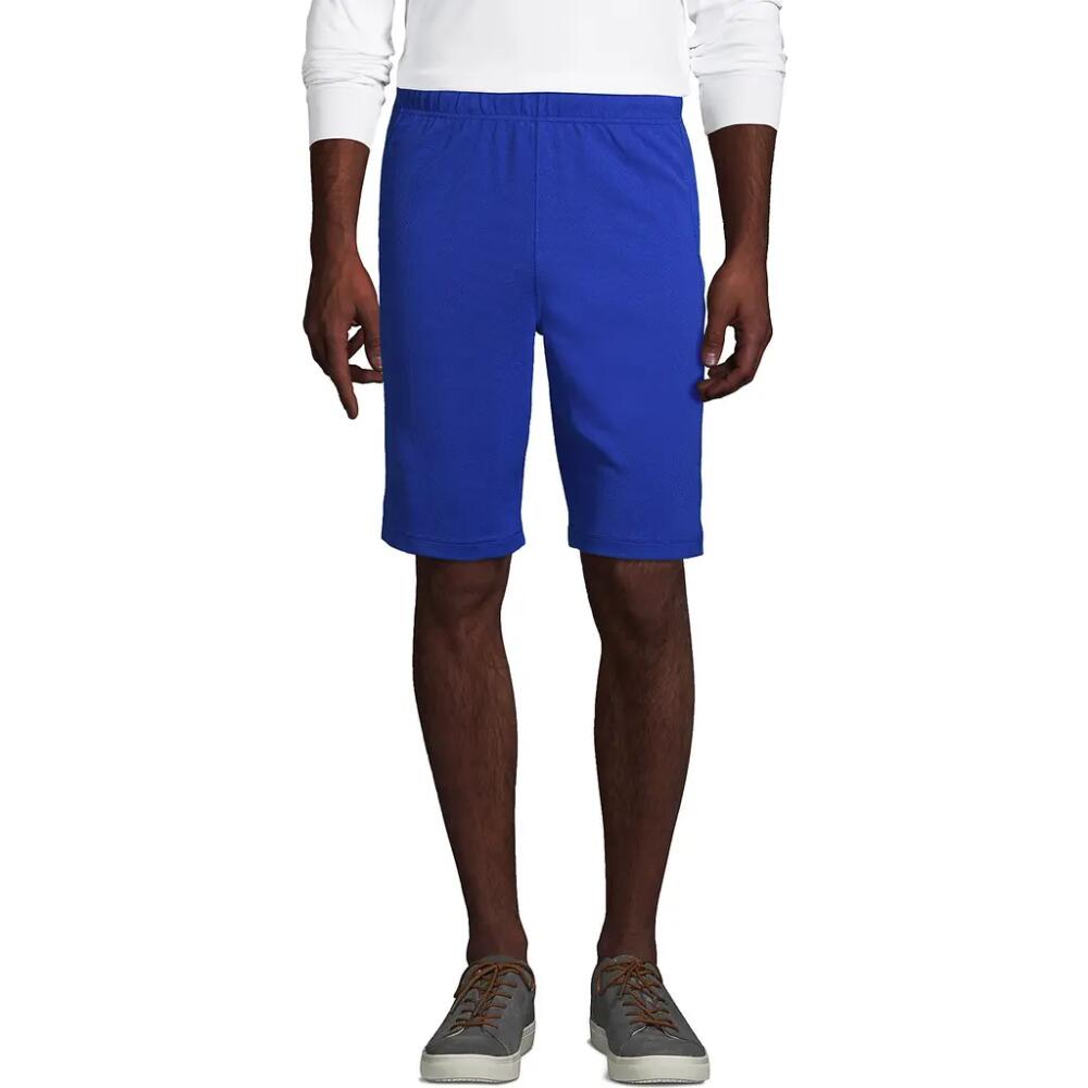 Lands' End School Uniform Mesh Gym Shorts in Cobalt Cover