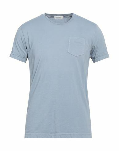 Crossley Man T-shirt Light blue Cotton Cover