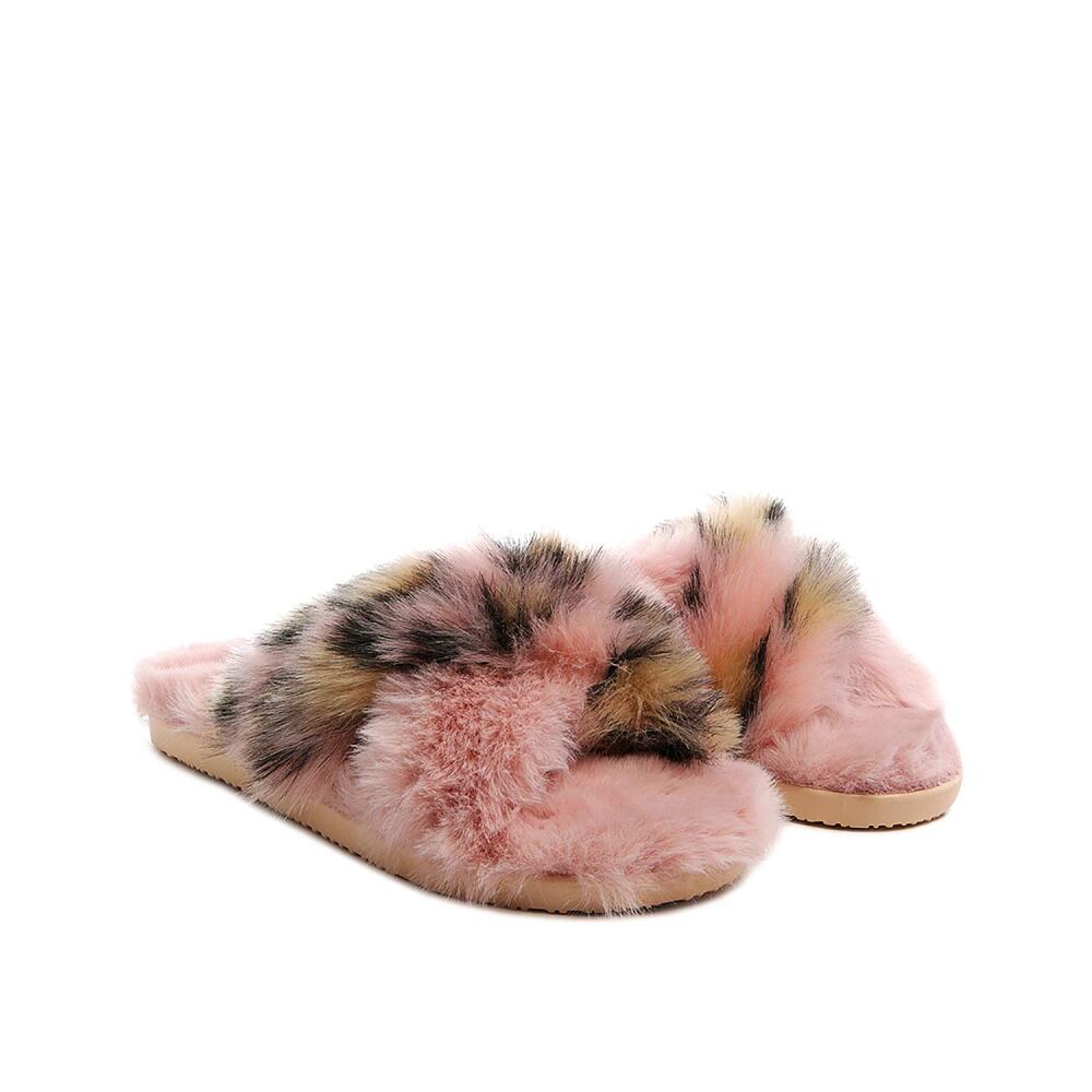 London Rag Cozy Slipper | Women's | Light Pink/Brown Cover