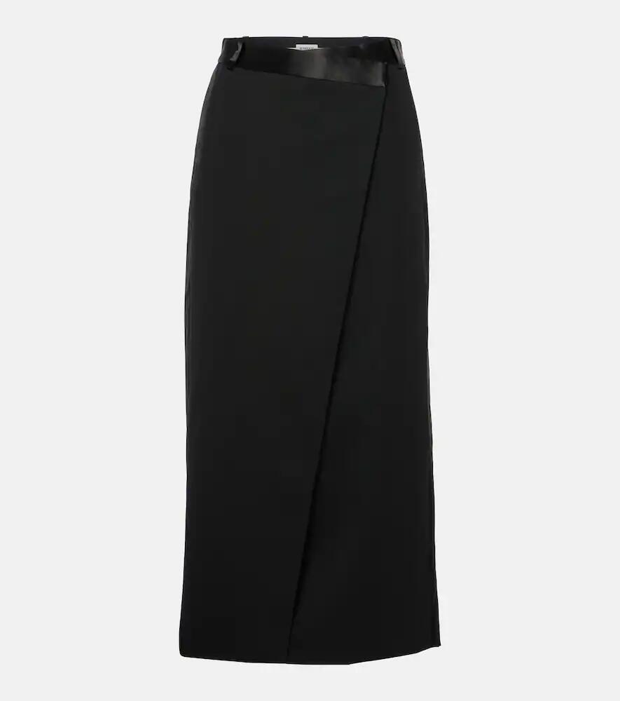 Simkhai Clarissa wool-blend maxi skirt Cover