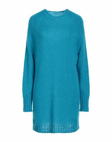 Kaos Woman Sweater Azure Acrylic, Polyamide, Mohair wool Cover