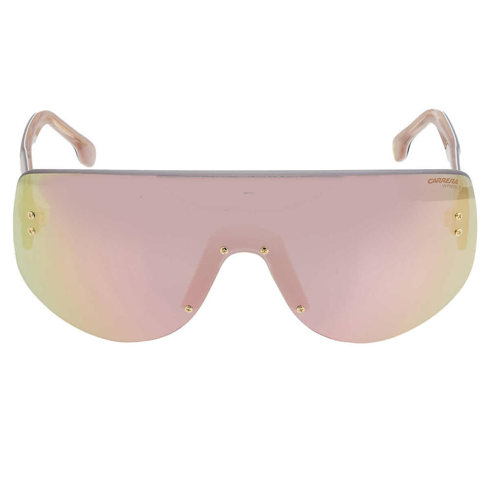 Carrera Rose Gold Multilayer Shield Unisex Sunglasses Cover