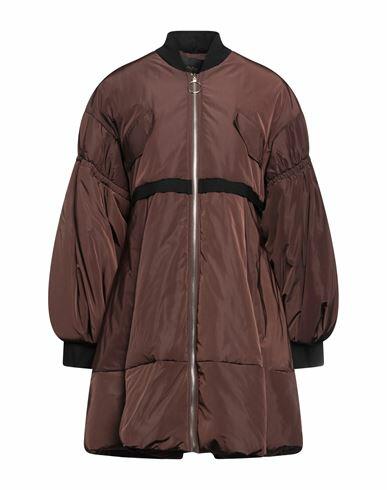 Babylon Woman Coat Cocoa Polyester Cover