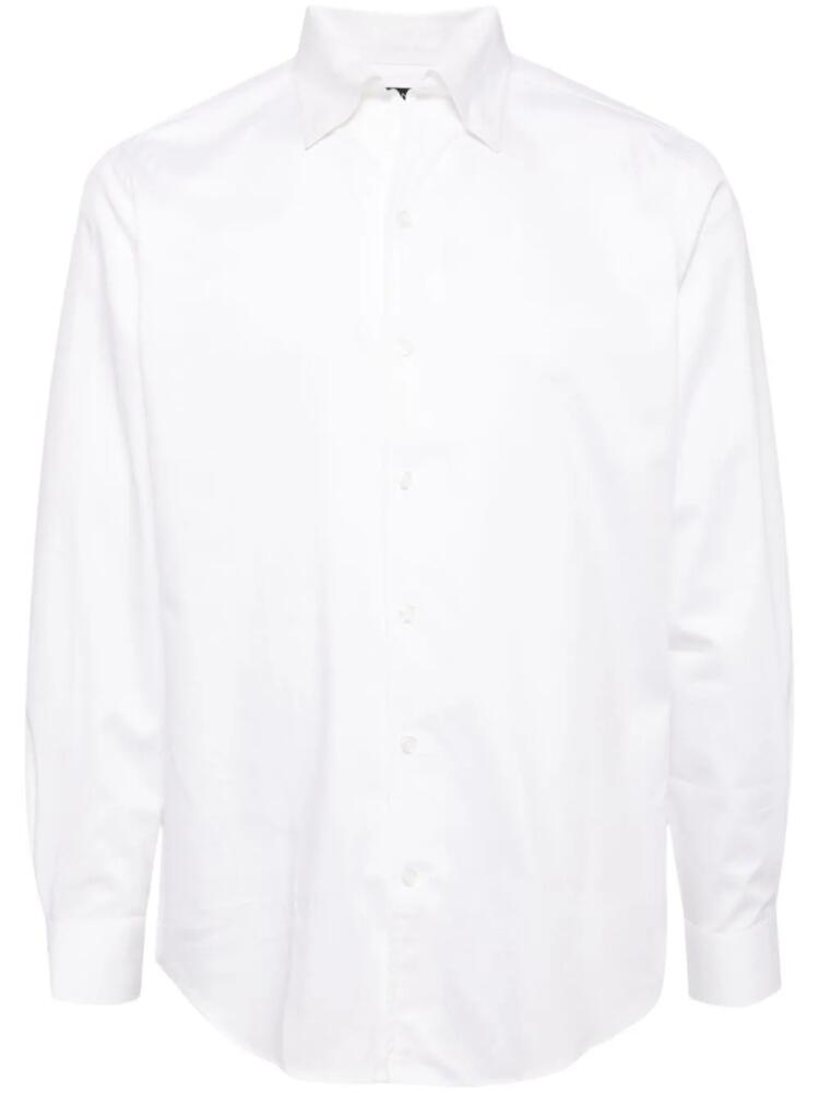 Man On The Boon. classic-collar shirt - White Cover