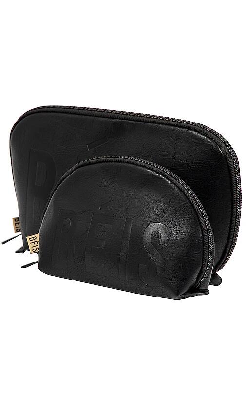 BEIS The Cosmetic Pouch Set in Black Cover