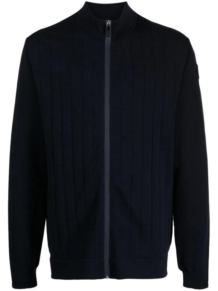 BOSS Zardin zip-up cardigan - Blue Cover