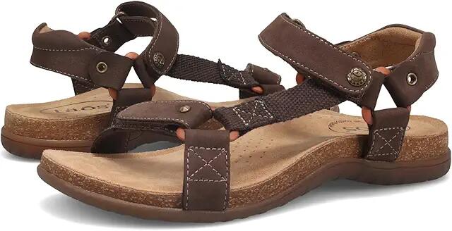 Taos Footwear Mixer (Espresso Nubuck) Women's Sandals Cover