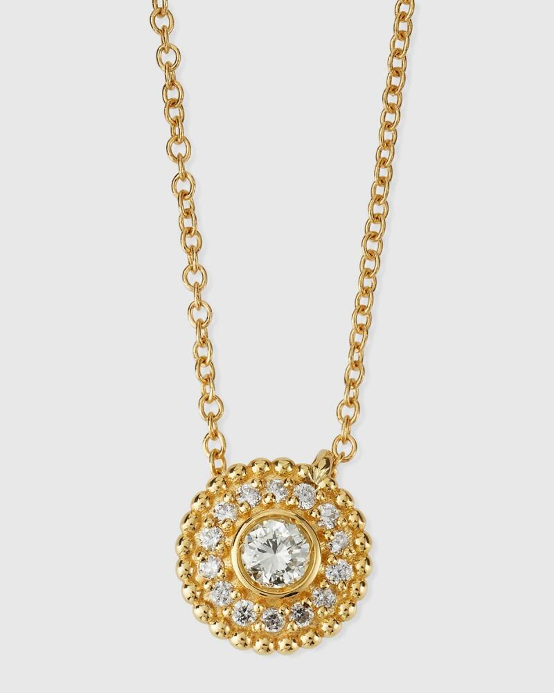 Miseno 18k Yellow Gold Diamond Marea Necklace Cover