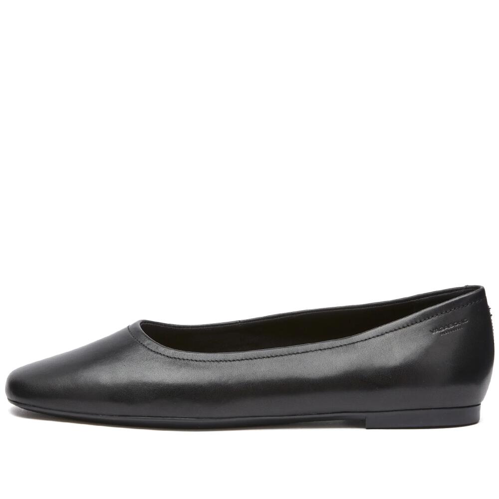 Vagabond Shoemakers Women's Jolin Leather Ballet Pump in Black Cover