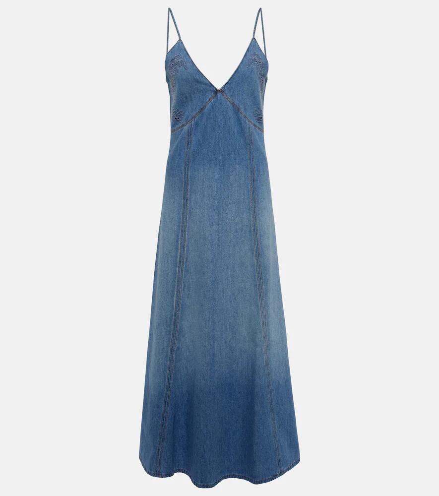 Chloé Denim maxi dress Cover