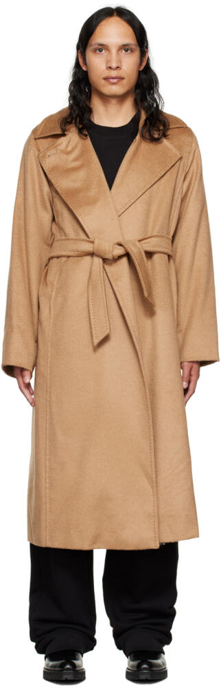 Max Mara Tan Manuela Icon Coat Cover