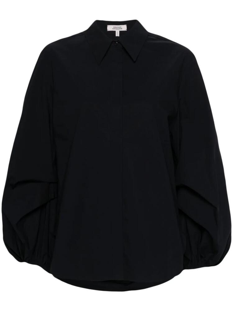 Dorothee Schumacher Poplin Power button-up shirt - Blue Cover