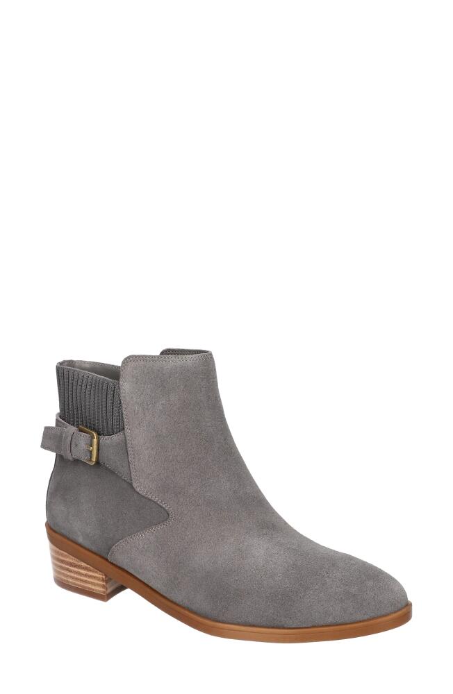 Bella Vita Dora Bootie in Grey Suede Leather Cover