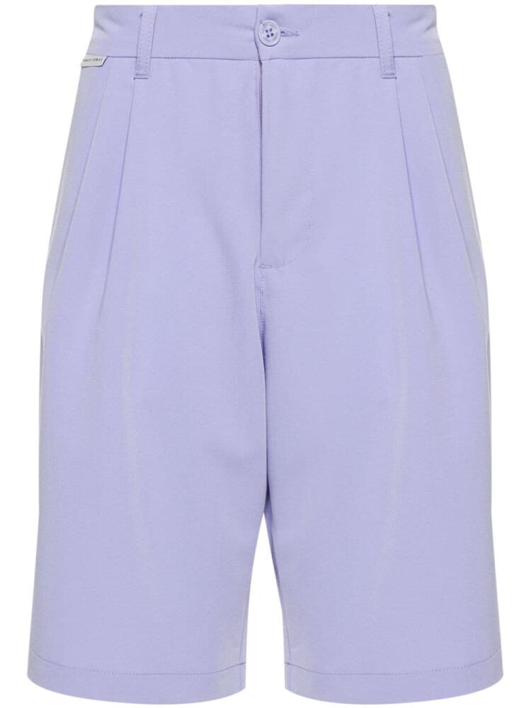 Family First mid-rise wide-leg shorts - Purple Cover