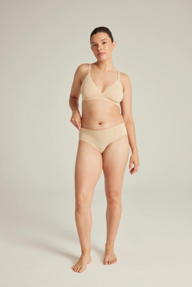 Nudea The Stretch Mid Rise Bikini Brief in Bare01 Cover