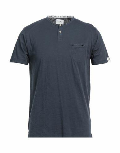 Berna Man T-shirt Midnight blue Cotton Cover