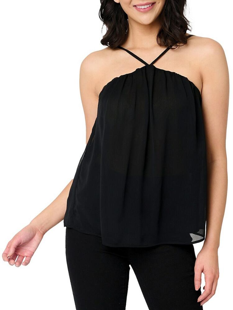 gibsonlook Women's Halter Top - Black Cover