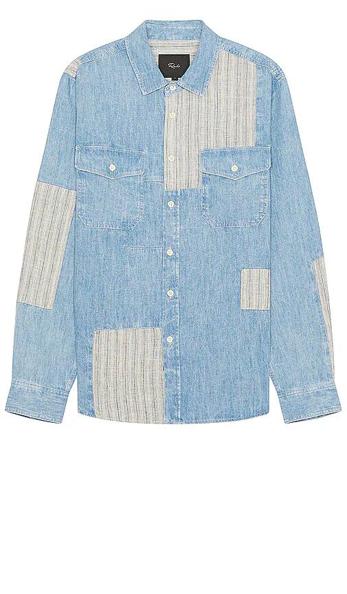 Rails Larsen Jacket in Denim-Light Cover