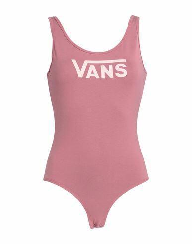 Vans Woman Tank top Pastel pink Cotton, Elastane Cover