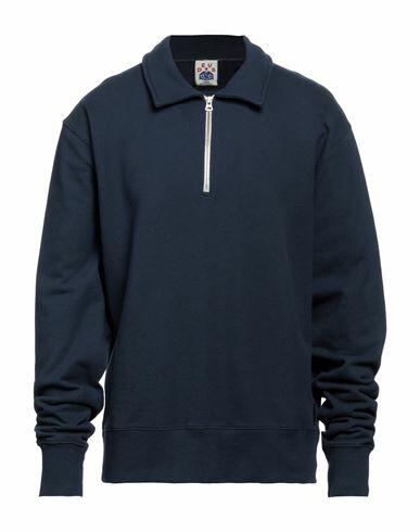 Deus Ex Machina Man Sweatshirt Navy blue Cotton Cover