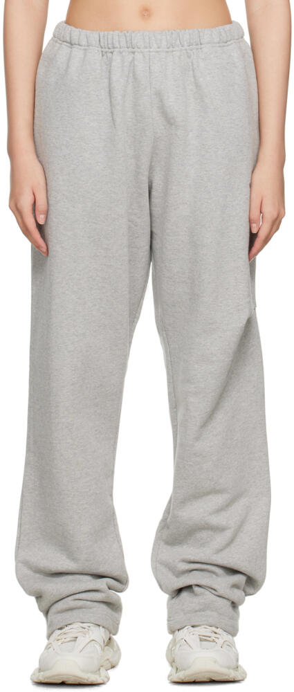 We11done Gray Wide Lounge Pants Cover