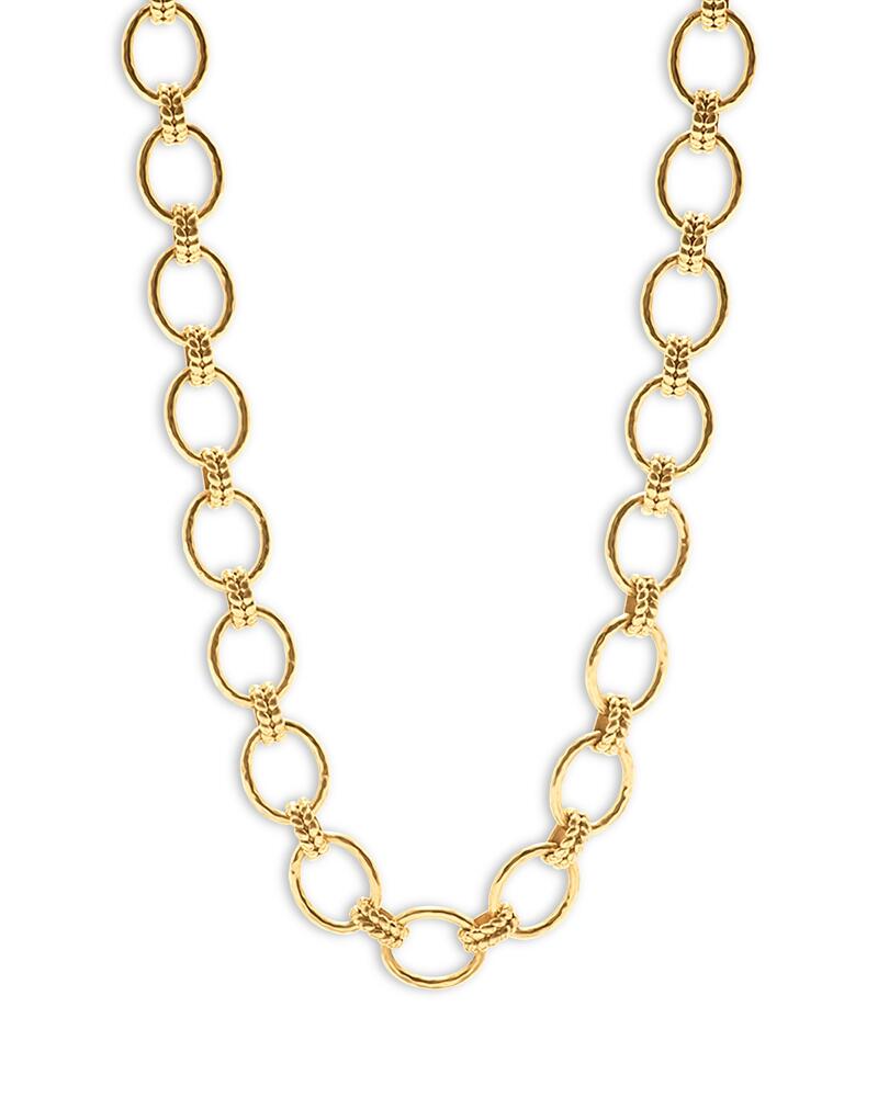 Capucine De Wulf Cleopatra Grande Hammered Link Necklace, 18 Cover