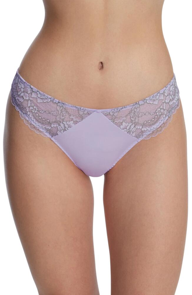 Skarlett Blue Minx Thong in Purple/Matcha Cover