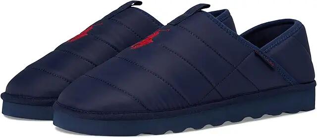 Polo Ralph Lauren Everett Recycle Slipper (Navy/Red) Men's Slippers Cover