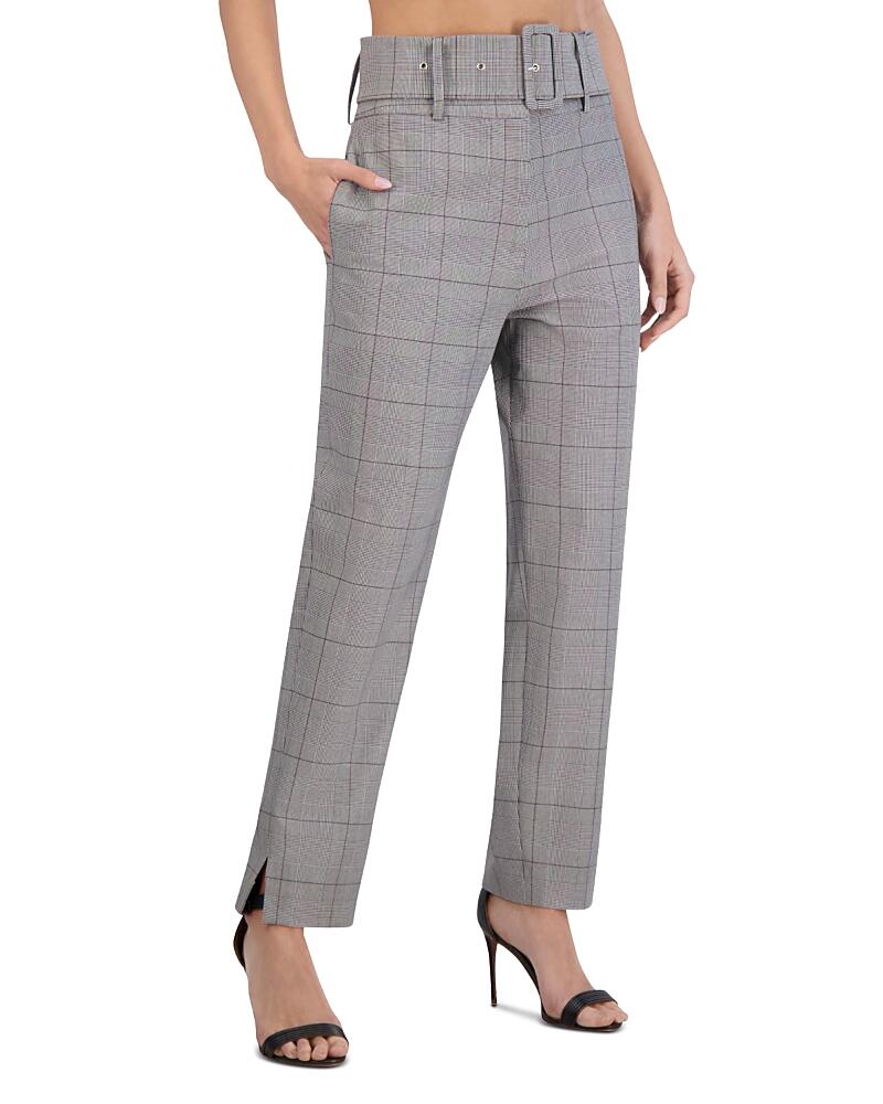 Bcbgmaxazria Belted Straight Leg Pants Cover