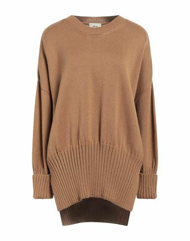 Akep Woman Sweater Camel Merino Wool, Acrylic Cover