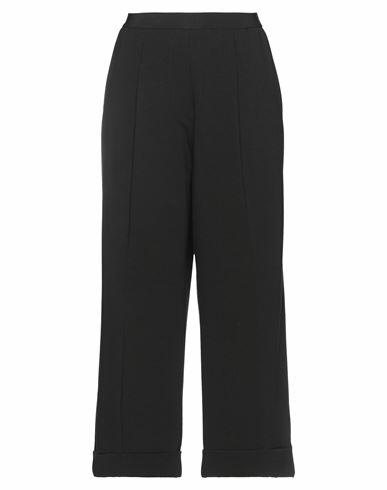 Manila Grace Woman Pants Black Viscose, Polyamide, Elastane Cover