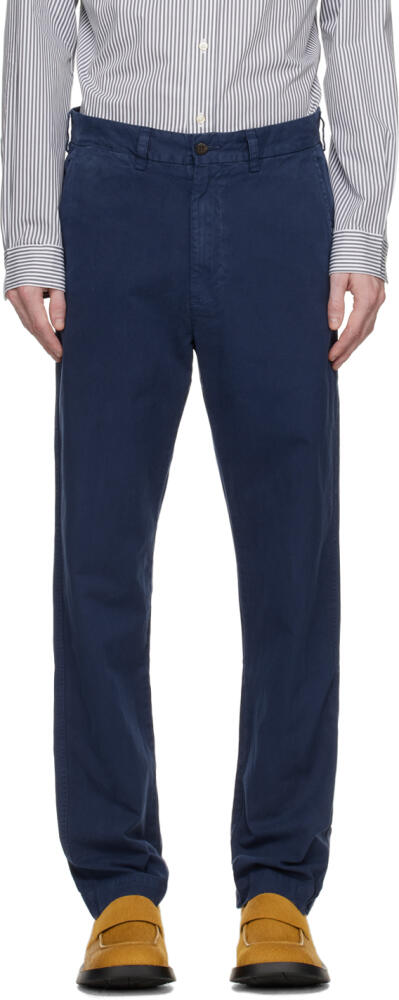 Polo Ralph Lauren Navy Straight Fit Trousers Cover