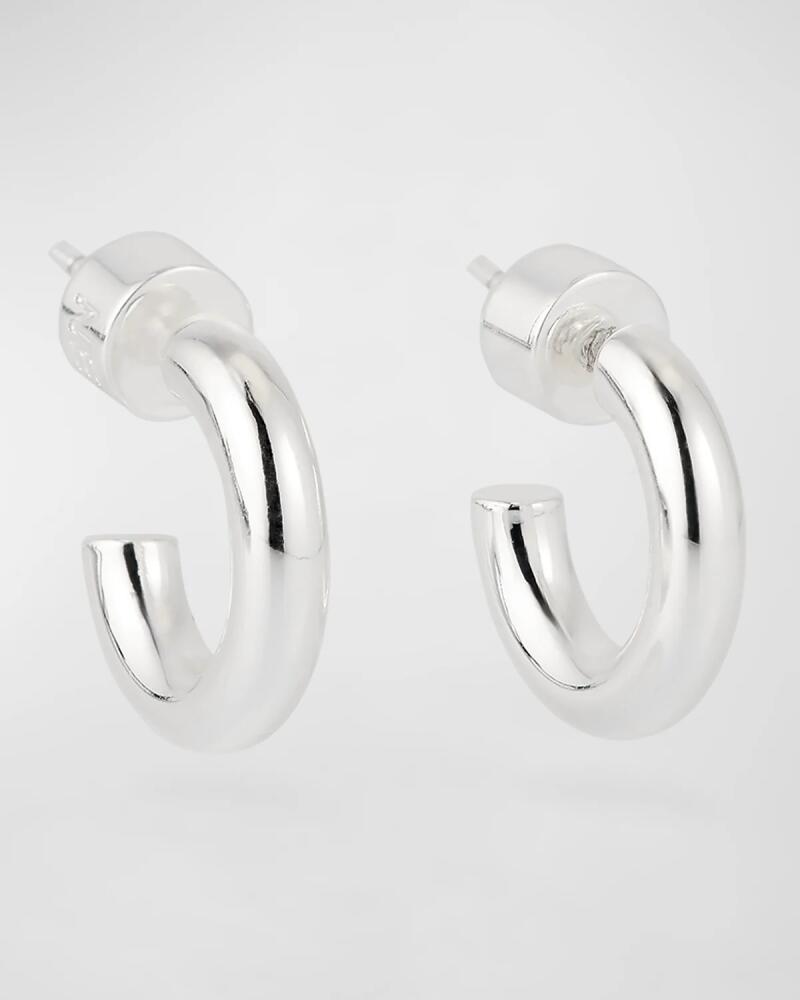 NEST Jewelry Silver Mini Huggie Hoop Earrings Cover