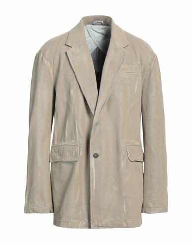 Diesel Man Blazer Beige Cotton Cover