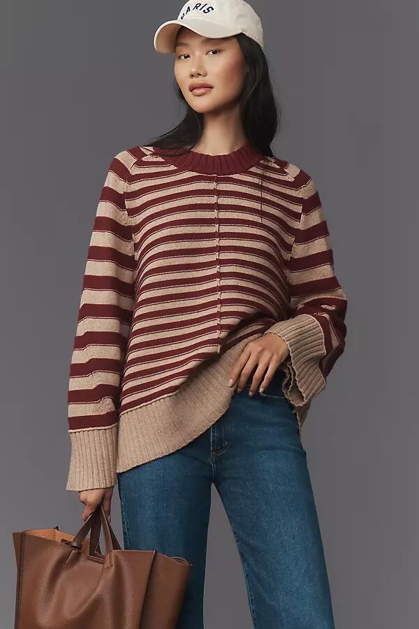 Maeve The Chandler Crew-Neck Relaxed Pullover Sweater Cover