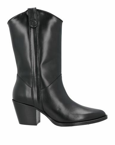 Maje Woman Ankle boots Black Leather Cover