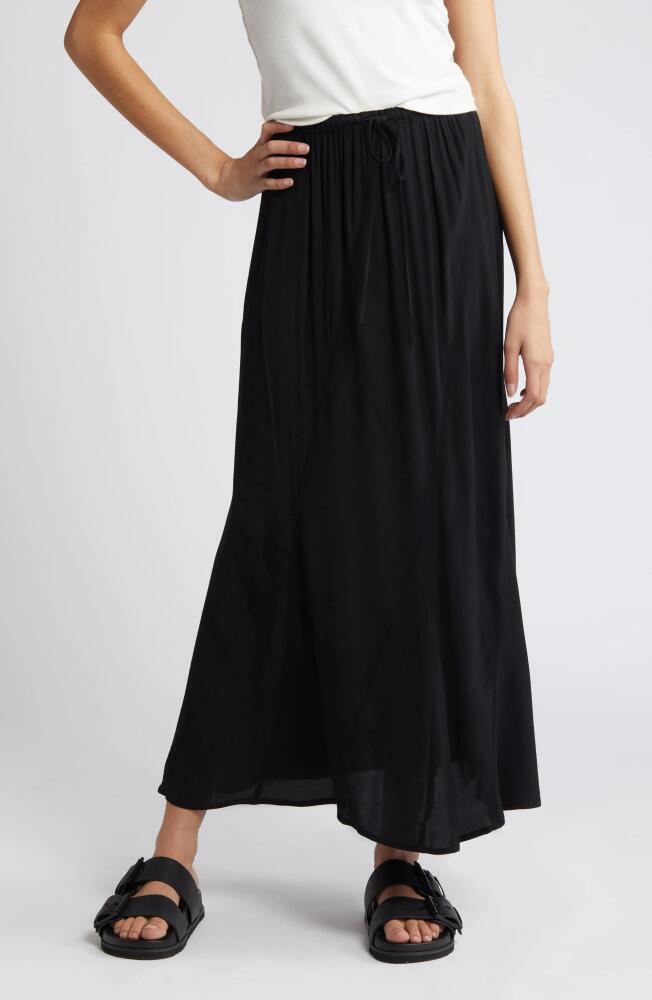 Treasure & Bond Flowy Maxi Skirt in Black Cover