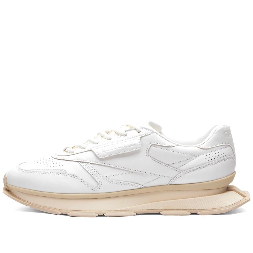 Reebok Men's Classic Leather LTD Sneakers in White Leather Cover