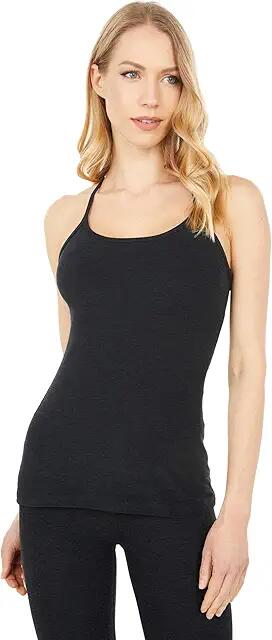 Beyond Yoga Spacedye Slim Racerback Cami (Darkest Night) Women's Sleeveless Cover