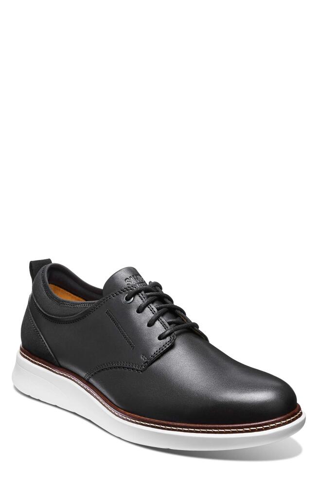 Samuel Hubbard Rafael Plain Toe Derby in Black Leather Cover