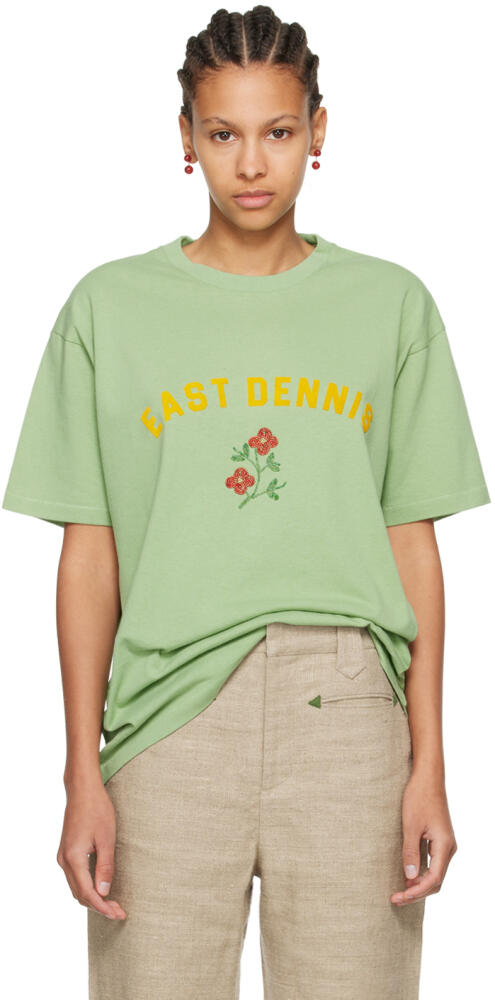 Bode Green 'East Dennis' T-Shirt Cover