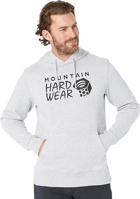 Mountain Hardwear MHW Logo Pullover Hoodie (Hardwear Grey Heather) Men's Sweatshirt Cover