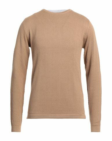 Hamaki-ho Man Sweater Camel Cotton, Acrylic Cover