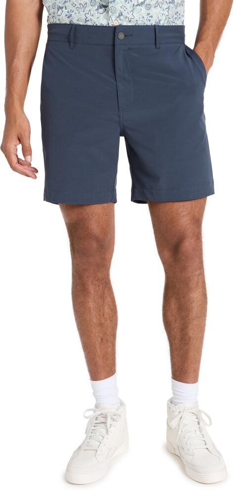 Faherty Belt Loop All Day Shorts Dark Blue Nights Cover