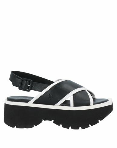 Patrizia Bonfanti Woman Sandals Black Soft Leather Cover