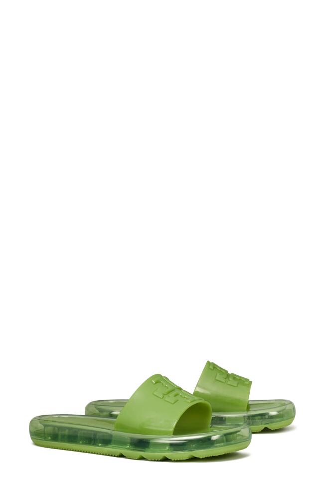 Tory Burch Bubble Jelly Slide Sandal in Peridot Cover